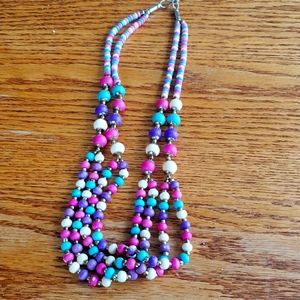 Colorful vintage necklace